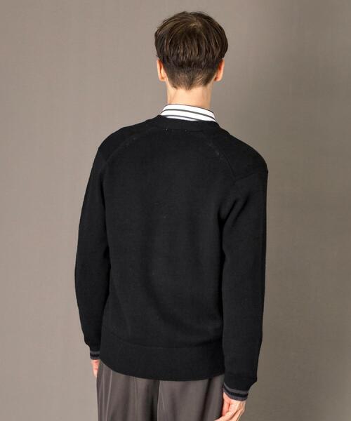 DRESSTERIOR(ドレステリア)の「ウォッシャブル エンブレムカーディガン(カーディガン/ボレロ・メンズ・ブラック/ダークグレー・90/94/92/91)」の22枚目の写真