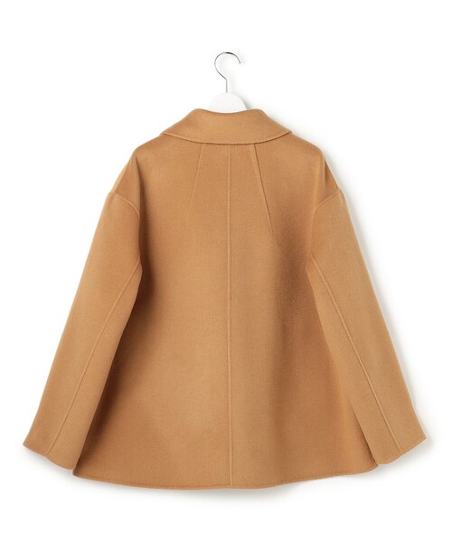 J.PRESS YORK STREET(ジェイプレスヨークストリート)の「【WOMEN】ショート ダッフルコート(ダッフルコート・レディース・黄土色系/ブラック系/グレー系・F)」の12枚目の写真