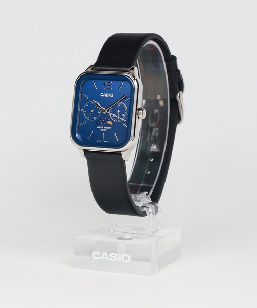 CASIO（カシオ）の「CASIO Collection / ムーンフェイズ / MTP-M305L-2AJF（アナログ腕時計・メンズ・ブルー・FREE）」の3枚目の写真