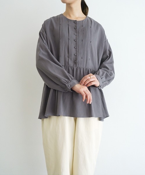 セール】オオカミと月明かりのピアノと（シャツ/ブラウス）｜オオカミ