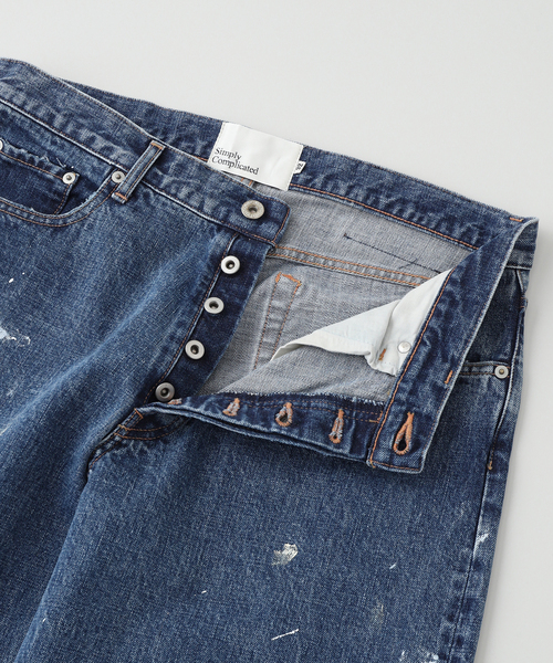 SimplyComplicated/シンプリーコンプリケイテッド BF SELVEDGE JEAN