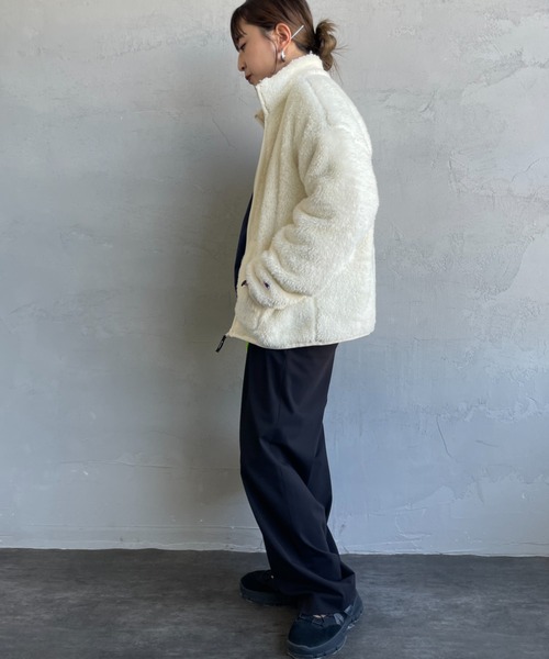 WEB先行予約】[Champion/チャンピオン] ボアフリース ジップ