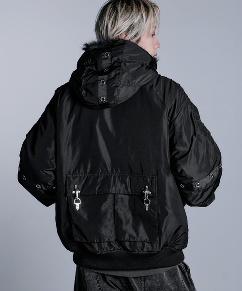 【REFLEM】ファイヤーマンバックルショートN2Bジャケット REFLEM（レフレム）の「『REFLEM/レフレム』ショートN2Bジャケット