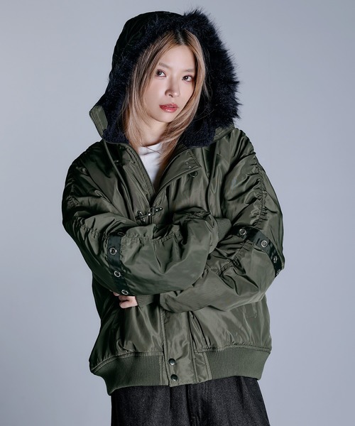 Buyer's Select/ ファイヤーマンバックル N-2Bジャケット【UNISEX