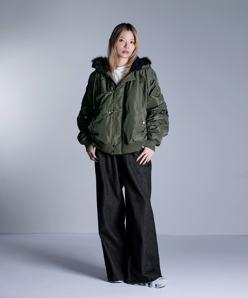 Buyer's Select/ ファイヤーマンバックル N-2Bジャケット【UNISEX