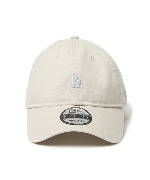 NEW ERA（ニューエラ）の「ニューエラ NEW ERA 920CS MLB MINI LOGO LOSDOD STO（キャップ・メンズ・アイボリー・59cm）」の2枚目の写真