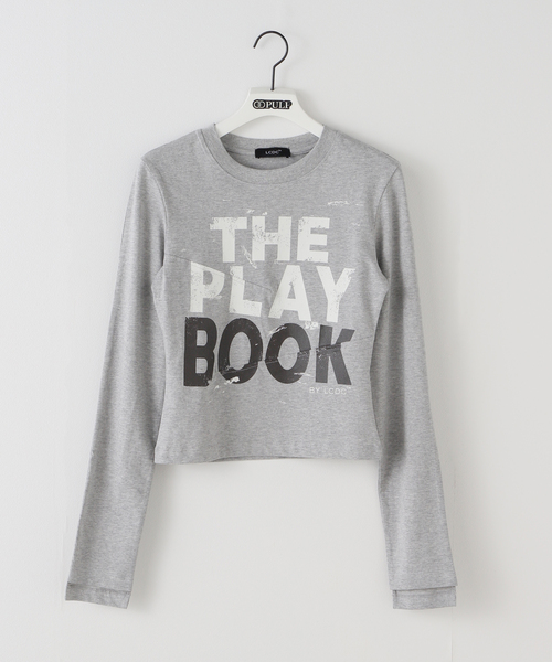 LCDC TM(エルシーディーシーティーエム)の「【Geek Office / ギークオフィス】LCDC TM / PRINTED JERSEY TOP(Tシャツ/カットソー・レディース・グレー・SMALL)」の1枚目の写真