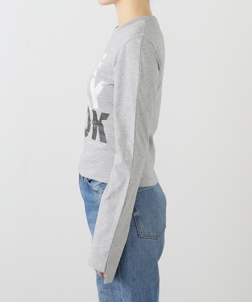 LCDC TM(エルシーディーシーティーエム)の「【Geek Office / ギークオフィス】LCDC TM / PRINTED JERSEY TOP(Tシャツ/カットソー・レディース・グレー・SMALL)」の9枚目の写真