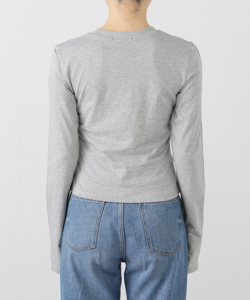 LCDC TM(エルシーディーシーティーエム)の「【Geek Office / ギークオフィス】LCDC TM / PRINTED JERSEY TOP(Tシャツ/カットソー・レディース・グレー・SMALL)」の10枚目の写真