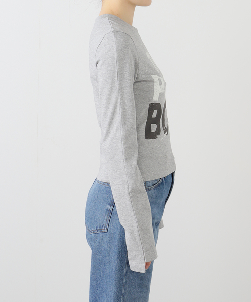 LCDC TM(エルシーディーシーティーエム)の「【Geek Office / ギークオフィス】LCDC TM / PRINTED JERSEY TOP(Tシャツ/カットソー・レディース・グレー・SMALL)」の11枚目の写真