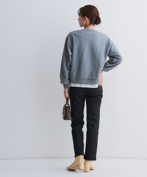 Petitjo（プッチージョ）の「小さいサイズ　裏フリースストレッチパンツ(スキニー・ストレート)　低身長さん・小柄女性（その他パンツ・レディース・グレー系/ブラック/カーキ/カーキ系1/ブラック系1・LL/PL2/PM2/PS2/PSS2/PSS1/PS1/PM1/PL1/LLP/PSS/PS/PM/PL）」の19枚目の写真