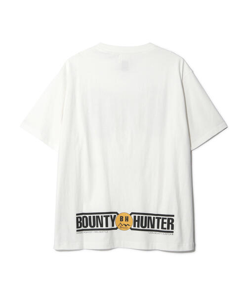 BOUNTY HUNTER（バウンティーハンター）の「MANASTASH/マナスタッシュ　BOUNTY HUNTER TEE（Tシャツ/カットソー・メンズ・ホワイト/ブラック・XL/M/L）」の3枚目の写真