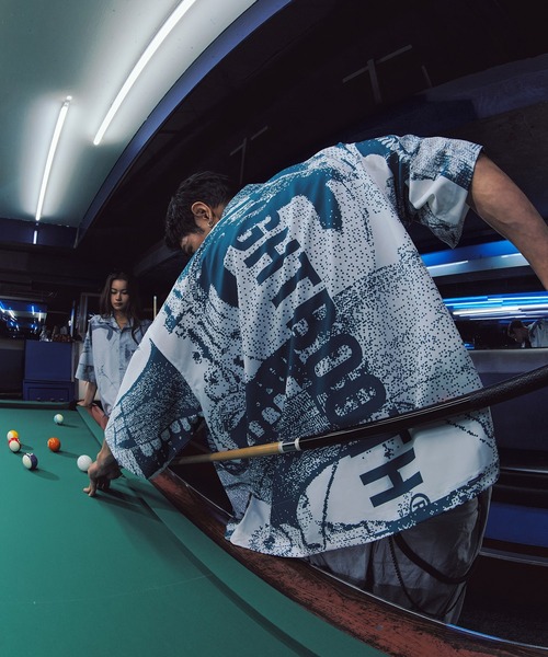TIGHTBOOTH PRODUCTION(タイトブースプロダクション)の「GOOPiMADE x TIGHTBOOTH Sand Riot Graphic Shirt / グーピーメイド x タイトブース サンド ライオット グラフィック シャツ(シャツ/ブラウス・メンズ・ブラック/グレー/ホワイト・1/2/3)」の20枚目の写真