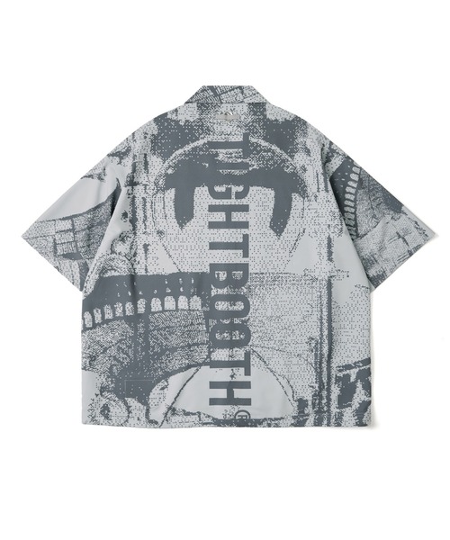 TIGHTBOOTH PRODUCTION(タイトブースプロダクション)の「GOOPiMADE x TIGHTBOOTH Sand Riot Graphic Shirt / グーピーメイド x タイトブース サンド ライオット グラフィック シャツ(シャツ/ブラウス・メンズ・ブラック/グレー/ホワイト・1/2/3)」の11枚目の写真