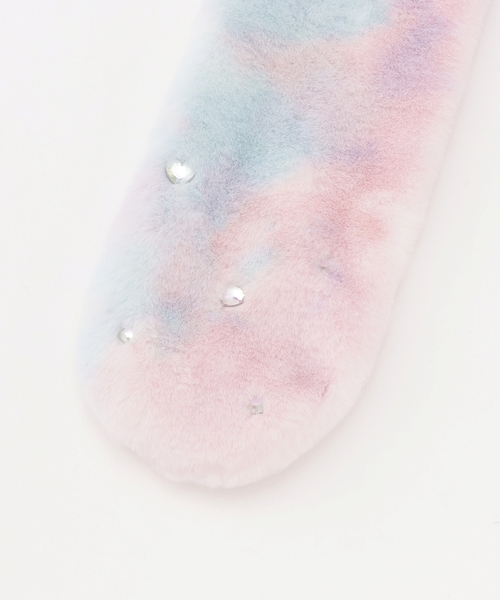 リボン フェイクファーマフラー（マフラー）｜mezzo piano（メゾピアノ