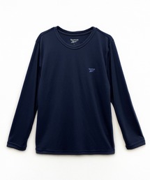 Reebok(リーボック)のReebok リーボック ブランド ワンポイント ロゴ 丸首 長袖シャツ インナー(インナーウェア/肌着)