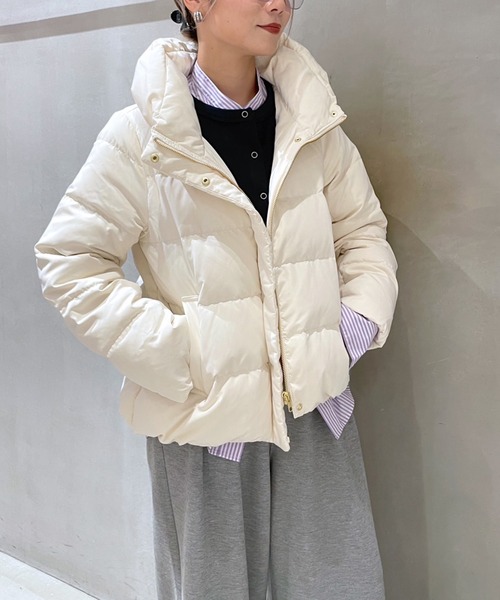 ショートダウンブルゾン（ダウンジャケット/コート）｜LE CERCLE par