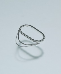 Drape Chain Double Ring