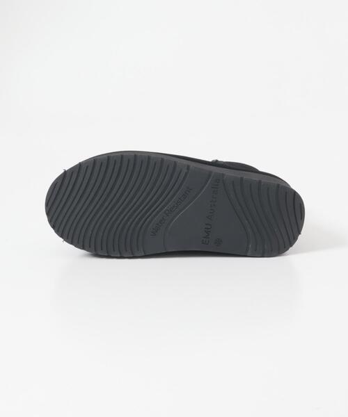 RODE SKO（ロデスコ）の「EMU　PLATFORM MICRO WOOL（ブーツ・レディース・ブラック/キャメル・8/7）」の8枚目の写真