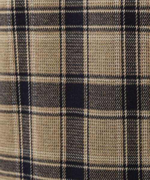 THE SHOP TK （ザ ショップ ティーケー ）の「チェックジャカードプルオーバー（Tシャツ/カットソー・メンズ・ブルー系その他3/ダークブラウン系1/ベージュ系その他5・02/03/04）」の11枚目の写真