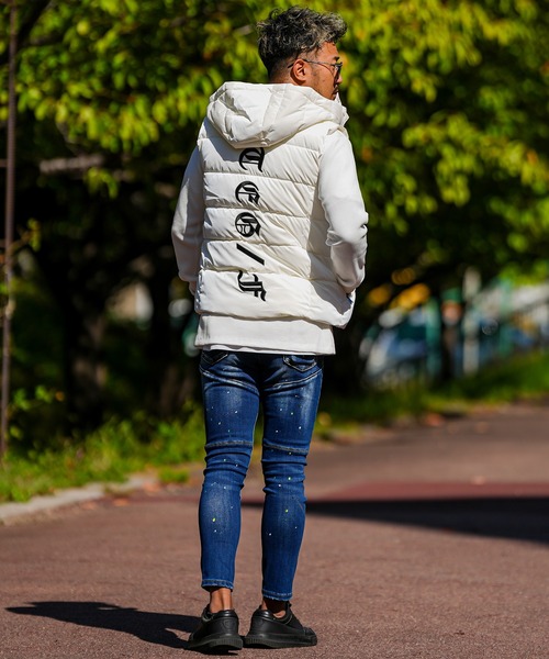 RTEG ダウンベスト フード付き RTEGバック/V OEベスト（ダウンベスト）｜adamsJUGGLER（アダムス