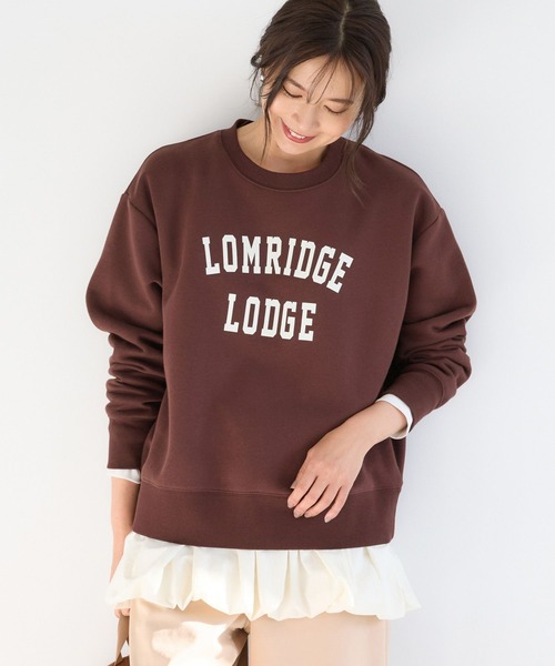 BARNYARDSTORM(バンヤードストーム)の「BARNYARDSTORM / 裏起毛ソフトタッチロゴプルオーバー / マシンウォッシャブル(スウェット・レディース・サックスブルー/チャコール/ボルドー・FREE)」の11枚目の写真