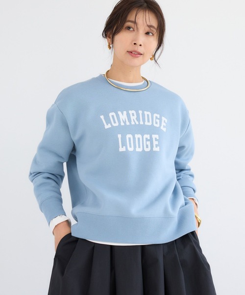 BARNYARDSTORM(バンヤードストーム)の「BARNYARDSTORM / 裏起毛ソフトタッチロゴプルオーバー / マシンウォッシャブル(スウェット・レディース・サックスブルー/チャコール/ボルドー・FREE)」の17枚目の写真