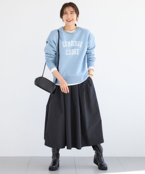 BARNYARDSTORM(バンヤードストーム)の「BARNYARDSTORM / 裏起毛ソフトタッチロゴプルオーバー / マシンウォッシャブル(スウェット・レディース・サックスブルー/チャコール/ボルドー・FREE)」の20枚目の写真