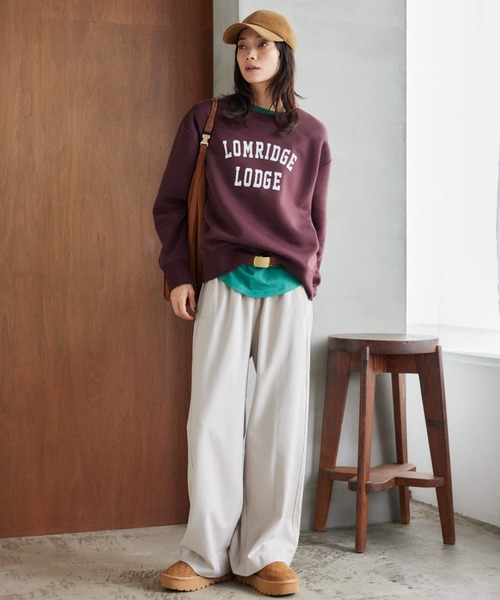 セール】BARNYARDSTORM / 裏起毛ソフトタッチロゴプルオーバー