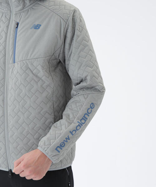 セール】【new balance golf】中綿 フルジップ フーディー (MENS