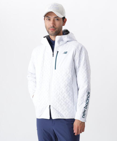セール】【new balance golf】中綿 フルジップ フーディー (MENS