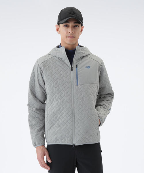 セール】【new balance golf】中綿 フルジップ フーディー (MENS