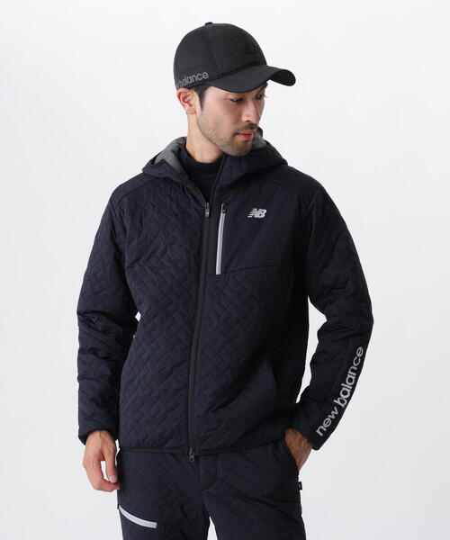 セール】【new balance golf】中綿 フルジップ フーディー (MENS