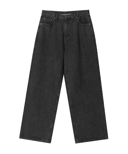 AVANDRESS(アバンドレス )の「This is wide pants BLACK(デニムパンツ・レディース・その他・1/2/0/4/3)」の5枚目の写真