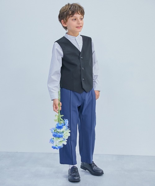 devirock(デビロック)の「リバーシブル フォーマル ベスト(スーツベスト・キッズ・グレー系その他/ベージュ系その他/ブルー系その他・100cm/110cm/120cm/130cm/140cm/150cm/160cm)」の5枚目の写真