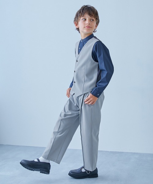 devirock(デビロック)の「リバーシブル フォーマル ベスト(スーツベスト・キッズ・グレー系その他/ベージュ系その他/ブルー系その他・100cm/110cm/120cm/130cm/140cm/150cm/160cm)」の8枚目の写真