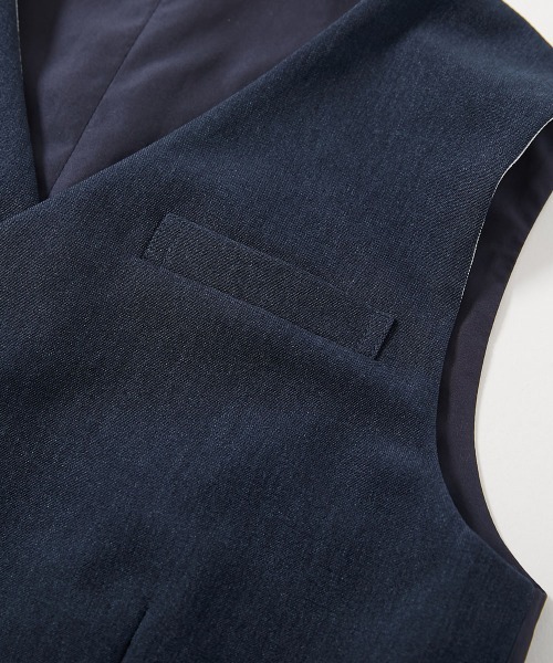 devirock(デビロック)の「リバーシブル フォーマル ベスト(スーツベスト・キッズ・グレー系その他/ベージュ系その他/ブルー系その他・100cm/110cm/120cm/130cm/140cm/150cm/160cm)」の12枚目の写真