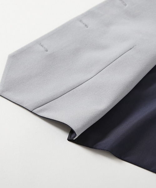 devirock(デビロック)の「リバーシブル フォーマル ベスト(スーツベスト・キッズ・グレー系その他/ベージュ系その他/ブルー系その他・100cm/110cm/120cm/130cm/140cm/150cm/160cm)」の14枚目の写真