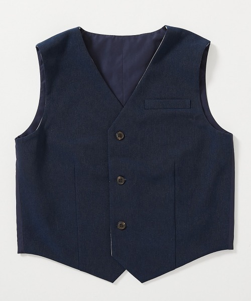 devirock(デビロック)の「リバーシブル フォーマル ベスト(スーツベスト・キッズ・グレー系その他/ベージュ系その他/ブルー系その他・100cm/110cm/120cm/130cm/140cm/150cm/160cm)」の15枚目の写真