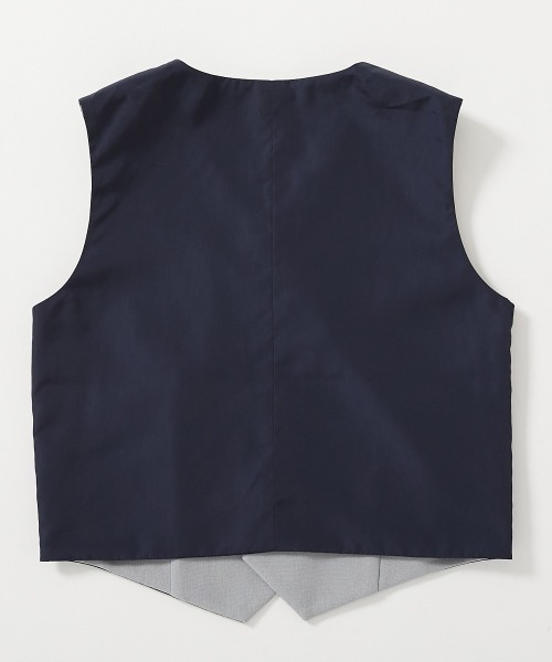 devirock(デビロック)の「リバーシブル フォーマル ベスト(スーツベスト・キッズ・グレー系その他/ベージュ系その他/ブルー系その他・100cm/110cm/120cm/130cm/140cm/150cm/160cm)」の16枚目の写真