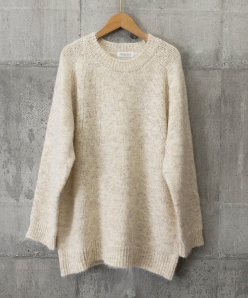 Miniministore(ミニミニストア)の「もちもちニットトップスきれいめセーター冬(ニット/セーター・レディース・ベージュ/チャコールグレー/アイボリー・FREE)」の20枚目の写真