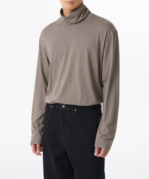 CR タートルネック長袖Tシャツ [トープ]