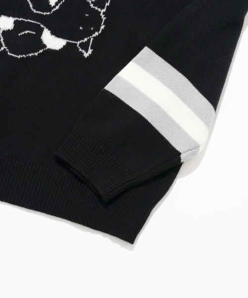 Retriever Club（レトリーバークラブ）の「SLEEPING DOG KNIT [BLACK]（ニット/セーター・レディース・その他・MEDIUM/LARGE）」の6枚目の写真