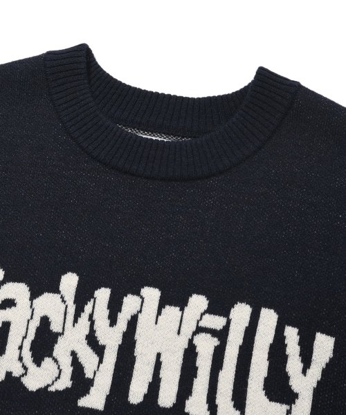 Wacky WiLLy(ワッキーウィリー)の「レタリングプルオーバースウェット ネイビー(ニット/セーター・レディース・その他・MEDIUM/LARGE/X-LARGE/SMALL)」の4枚目の写真