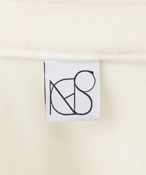 EDIT. FOR LULU（エディットフォールル）の「【NODAS/ノーダス】Velor shirt（シャツ/ブラウス・レディース・ホワイト・FREE）」の6枚目の写真