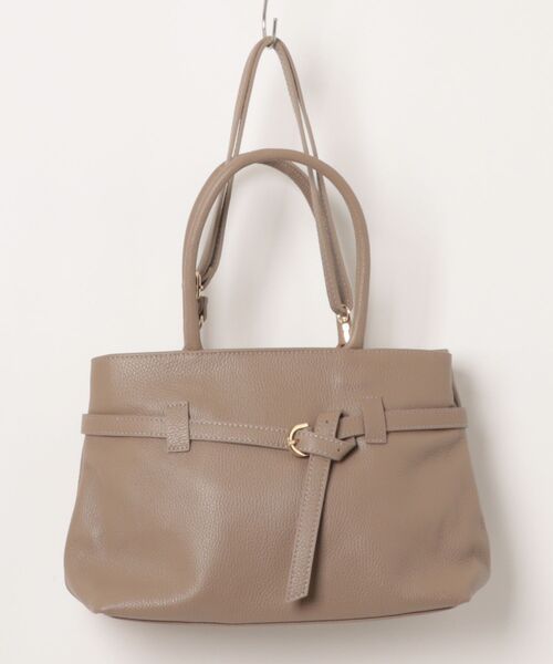 andrea cardone(アンドレアカルドネ)の「【andrea cardone】ノットレザートートBAG(トートバッグ・レディース・ブラック/ブラウン・FREE)」の1枚目の写真
