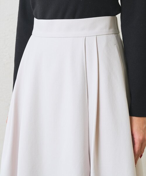 La boutique BonBon(ラブティックボンボン)の「【春まで使える!・お上品シルエット】アシメラップ風フレアスカート(スカート・レディース・オフホワイト/グレイッシュベージュ/ピンク・36/38)」の17枚目の写真
