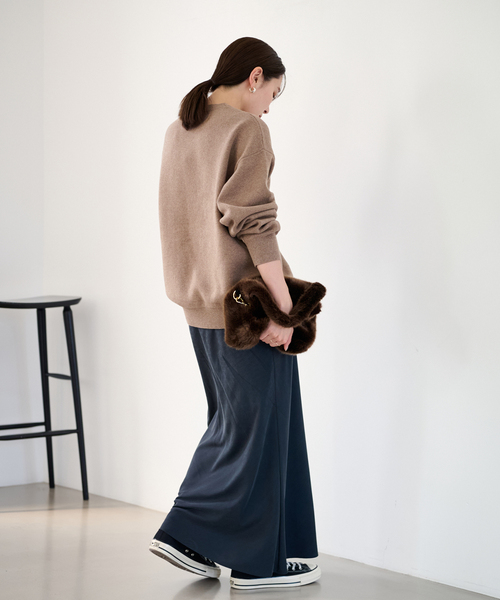≪WEB限定 / 追加≫カシミヤ混ニットプルオーバー（ニット/セーター