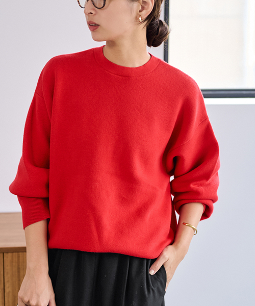 ≪WEB限定 / 追加≫カシミヤ混ニットプルオーバー（ニット/セーター