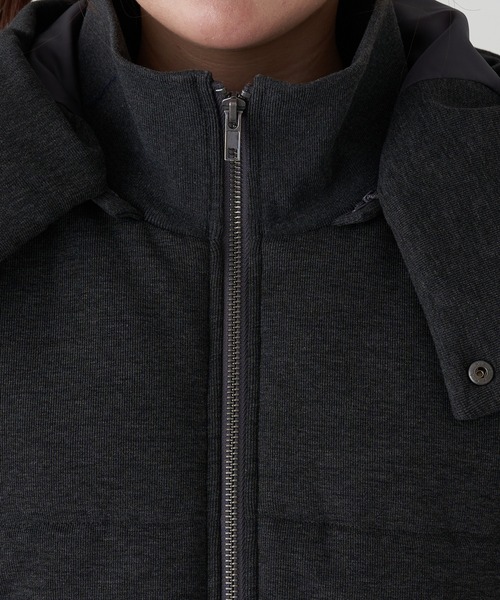 RAY CASSIN（レイカズン）の「カットロゴダウン（ダウンジャケット/コート・レディース・グレー/チャコールグレー/グレー系その他2・FREE）」の12枚目の写真